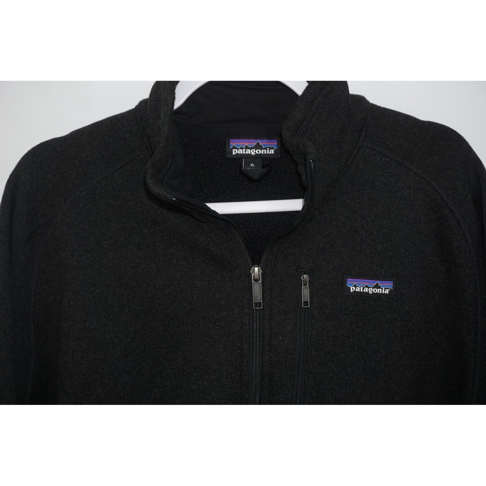Patagonia Sweater Gray 1/4 Zip Better Sweater Fleece Knit Pullover Men's XL